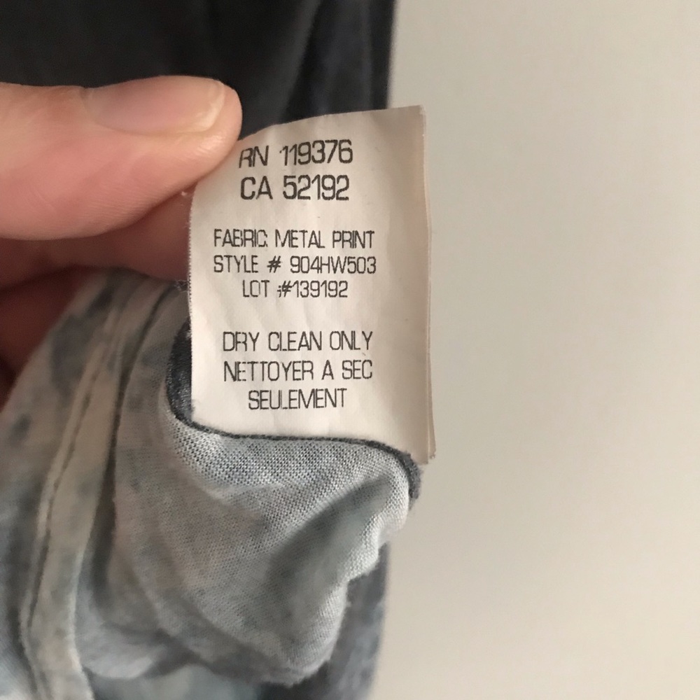 Helmut Lang Asymmetrical Tidal Print Tank - image 5